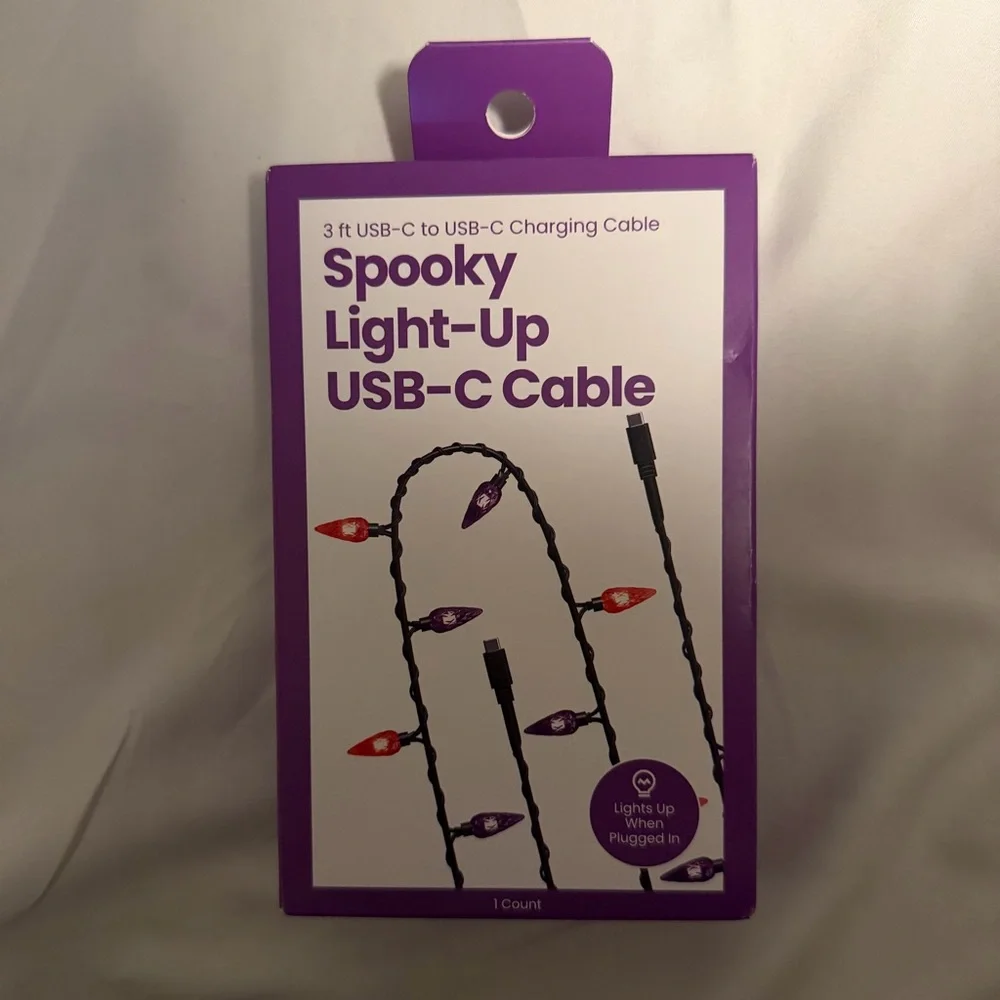 Target spooky charging cable